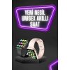 VipMarketim Dokunmatik Ekran Akıllı Saat Tema Değiştirme Şık ve Modern Unısex