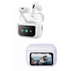 VipMarketim Dokunmatik Ekranlı ANC/ENC Yeni Nesil Pro Bluetooth Kulaklık Dokunmatik Ekran