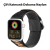 VipMarketim Dux Ducis Apple Watch 42/44/45MM için Kayış Kordon Lylon Loop-(5775)