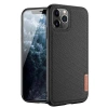 VipMarketim Dux Ducis Fino Serisi iPhone 11 Pro 5.8inç Kılıf Premium Dokuma Silikon Kılıf-(5775)