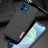 VipMarketim Dux Ducis Fino Serisi iPhone 12 -12 Pro 6.1inç Kılıf Premium Dokuma Silikon Kılıf-(5775)