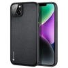 VipMarketim Dux Ducis Fino Serisi iPhone 14 Plus 6.7 inç Kılıf Premium Dokuma Silikon Kılıf-(5775)