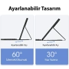 VipMarketim Dux Ducis iPad 10 (2022) TK Series Kablosuz Bluetooth Klavye Touchpad Kılıf-(5775)