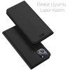 VipMarketim Dux Ducis iPhone 11 Pro Max 6.5inç Kılıf Kapaklı Flip Cover Kılıf SkinPro Series-(5775)