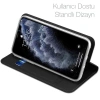VipMarketim Dux Ducis iPhone 11 Pro Max 6.5inç Kılıf Kapaklı Flip Cover Kılıf SkinPro Series-(5775)