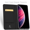 VipMarketim Dux Ducis iPhone 11 Pro Max 6.5inç Kılıf Kapaklı Flip Cover Kılıf SkinPro Series-(5775)
