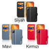 VipMarketim Dux Ducis iPhone 11 Pro Max Kılıf Mıknatıslı Cüzdanlı Deri Kılıf Hivo Series-(5775)