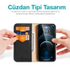 VipMarketim Dux Ducis iPhone 12 - 12 Pro Kılıf Mıknatıslı Cüzdanlı Deri Kılıf Hivo Series-(5775)