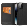 VipMarketim Dux Ducis iPhone 14 Pro 6.1 Kılıf Skin X2 Series PU Deri Manyetik Kapaklı Kılıf Magnetic Folio Case-(5775)