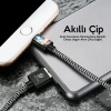 VipMarketim Dux Ducis K-One Cable İPhone Usb Şarj Kablosu 1 METRE-(5775)