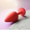 VipMarketim Ecotoy 10cm Anal Tıkaç (Butt Plug) - Büyük Boy Kırmızı