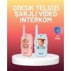VipMarketim Ekranlı Walkie Talkie Oyuncağı Ses ve Görüntü Destekli