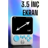 VipMarketim El Atarisi 3.5 inç Ekran Çift Konsol 666 Adet Retro Oyun Gamepad
