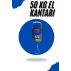 VipMarketim El Kantarı Dijital El Terazisi 50 Kg Kapasiteli LCD Ekranlı