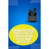 VipMarketim En Çok Tercih Edilen Bluetooth Kulaklık Mikrofonlu Silikonsuz Dokunmatik Kontrol