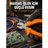 VipMarketim Ergonomik Saplı Hassas Kesim Sunan Dövme Çelik Yan Keski