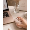 VipMarketim Ergonomik Tasarımlı Kablosuz Mouse Bluetooth ve USB Alıcılı