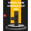 VipMarketim Ev ve Ofis İçin Akıllı Çoklu Priz 7 Girişli