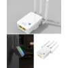 VipMarketim Ev ve Ofis İçin WiFi Güçlendirici WPS Düğmeli Güvenli Tekrarlayıcı