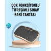 VipMarketim Evde Spor İçin Titreşimli Plate Fitness Platformu