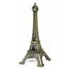 VipMarketim Eyfel Kulesi Tasarımlı Kum Saati Kristalleştirilmiş Kum Saati Dekoratif Ahşap Görünümlü