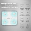 VipMarketim EZERE Body Composition Scale Yağ Ölçer Fonksiyonlu Akıllı Bluetooth Tartı Baskül-(5775)