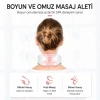 VipMarketim EZERE NeckRelief Pro Ultrasonik Dalgalı Ve Isıtmalı Rahatlatıcı Boyun Masaj Aleti-(5775)