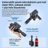 VipMarketim EZERE TurboWash Şarjlı 60 Bar Yüksek Basınçlı Oto Araba Bahçe Yıkama ve Temizleme Tabancası Makinesi-(5775)