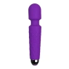 VipMarketim Female Wand Massager Şarjlı Vibratör - Mor
