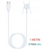 VipMarketim Fitbit Alta Şarj Kablosu Cihaz Kiti Reset Tuş (1metre)-(5775)