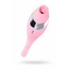 VipMarketim Flovetta DAHLİA Çok Fonksiyonlu Vakum Vibratör, Silikon, Pembe, 14 cm