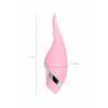 VipMarketim Flovetta DAHLİA Çok Fonksiyonlu Vakum Vibratör, Silikon, Pembe, 14 cm