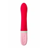 VipMarketim Flovetta Petunia Klitoral Uyarıcılı Vibratör, Silikon, Kırmızı, 19 Cm