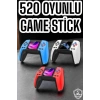 VipMarketim Game Stick Oyun Konsolu 520 Oyunlu Retro Oyunlu Led Ekran