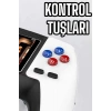 VipMarketim Gamepad 520 Retro Oyunlu Taşınabilir El Konsolu Atari