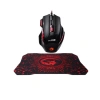 VipMarketim Gaming Mouse Mousepad Seti 3 DPI Ayarı ve LED Işıklı Ergonomik Yapı
