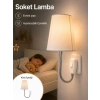 VipMarketim Gece Aydınlatması Soket Lamba Prize Takılma Özellikli