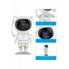 VipMarketim Gece Lambası Astronot Bluetooth Hoparlörlü Galaksi Işık Projektörü