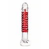 VipMarketim Gerçekçi olmayan yapay penis Sexus Glass, cam, transparan, 16 cm