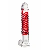 VipMarketim Gerçekçi Olmayan Yapay Penis Sexus Glass, Cam, Transparan, 16 Cm