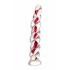 VipMarketim Gerçekçi Olmayan Yapay Penis Sexus Glass, Cam, Transparan, 18 Cm