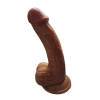 VipMarketim Gerçekçi Testisli Melez Dildo 19 cm
