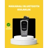 VipMarketim Geri Çekilebilir Kablolu Bluetooth İş Kulaklığı