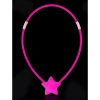 VipMarketim Glow Stick Yıldız Kolye