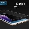 VipMarketim Gor Galaxy Note 7 Fan 3D Kavisli Darbe Emici Full Ekran Koruyucu 2 Adet Set-(5775)