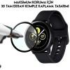 VipMarketim GOR Galaxy Watch Active 2 40mm 3D kavisli Nano Glass Ekran Koruyucu 2 Adet Set-(5775)
