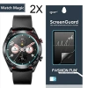 VipMarketim Gor Huawei Watch Magic 2 Darbe Emici Ekran Koruyucu 2 Adet Set-(5775)