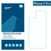 VipMarketim GOR İPhone 11 Pro 5.8 Çizilmez Arka Koruyucu Jelatin 5 Adet Set-(5775)