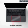 VipMarketim Gor Macbook Pro 15 Anti Blue Light Ekran Ve Track Pad Koruyucu-(5775)