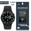 VipMarketim Gor Sm Galaxy Watch 4 42mm Darbe Emici Ekran Koruyucu 5 Adet Set-(5775)